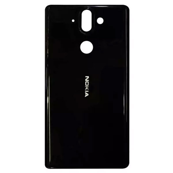Задняя крышка для Nokia 8 Sirocco (черная). Купить заднюю панель Nokia ...