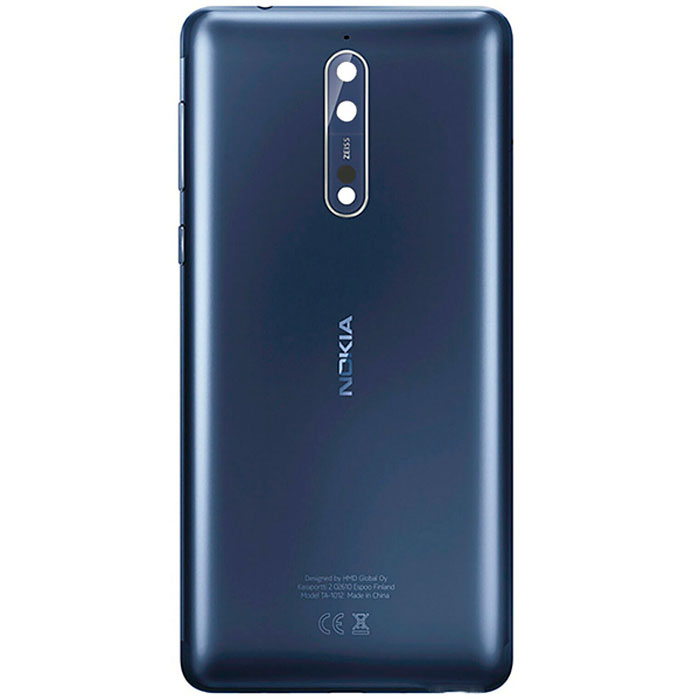 Nokia 8 battery cover blue -  01