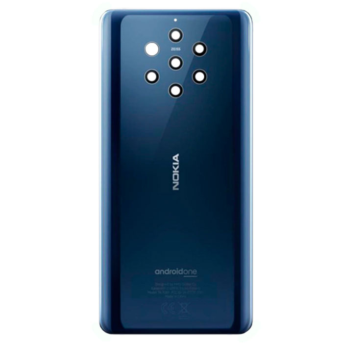 Nokia 9 Pureview battery cover blue -  01