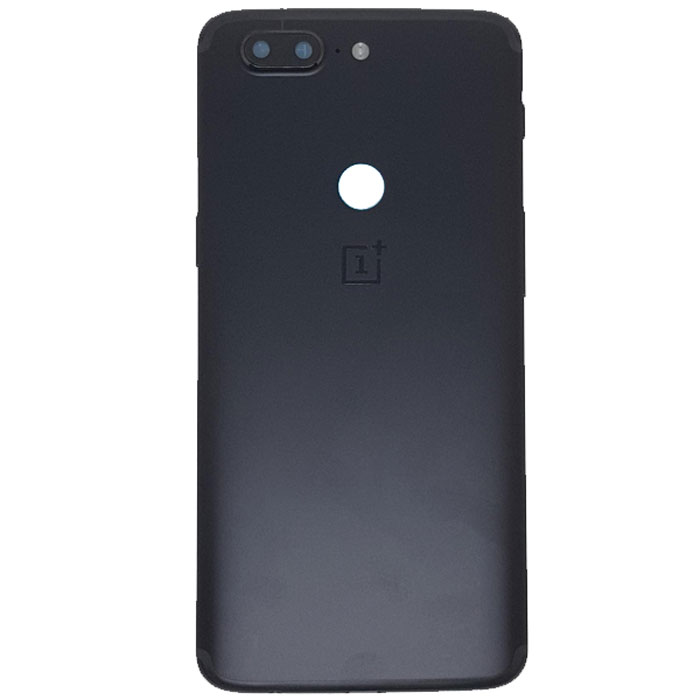 OnePlus 5T battery cover black -  01