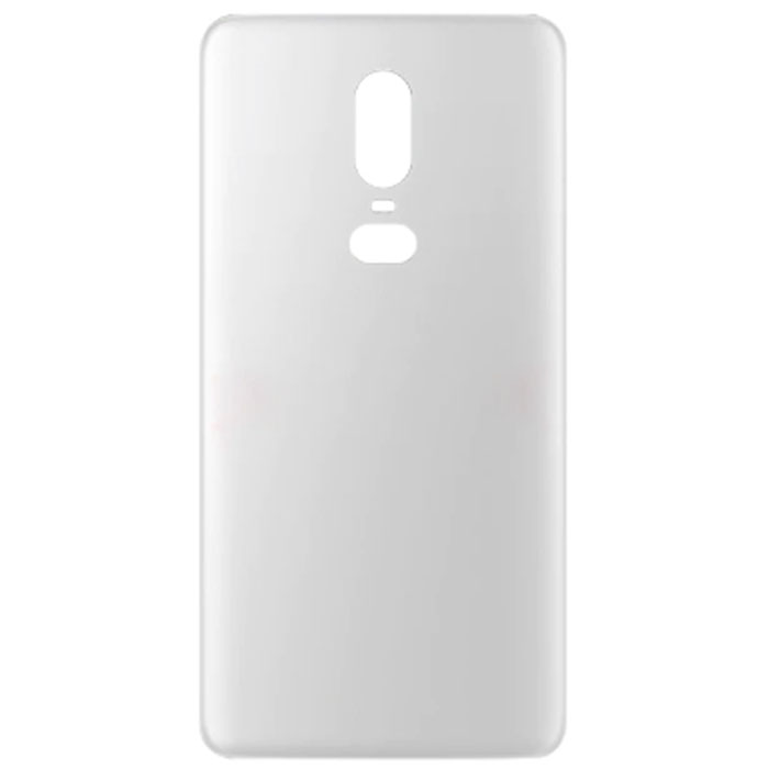 OnePlus 6 battery cover white -  01