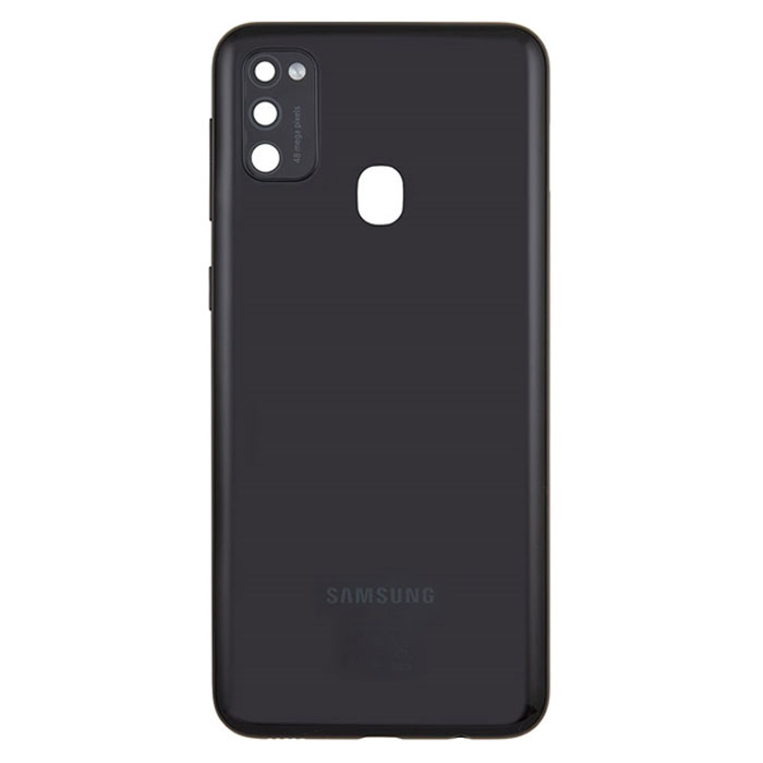 Samsung Galaxy M21 battery cover black -  01
