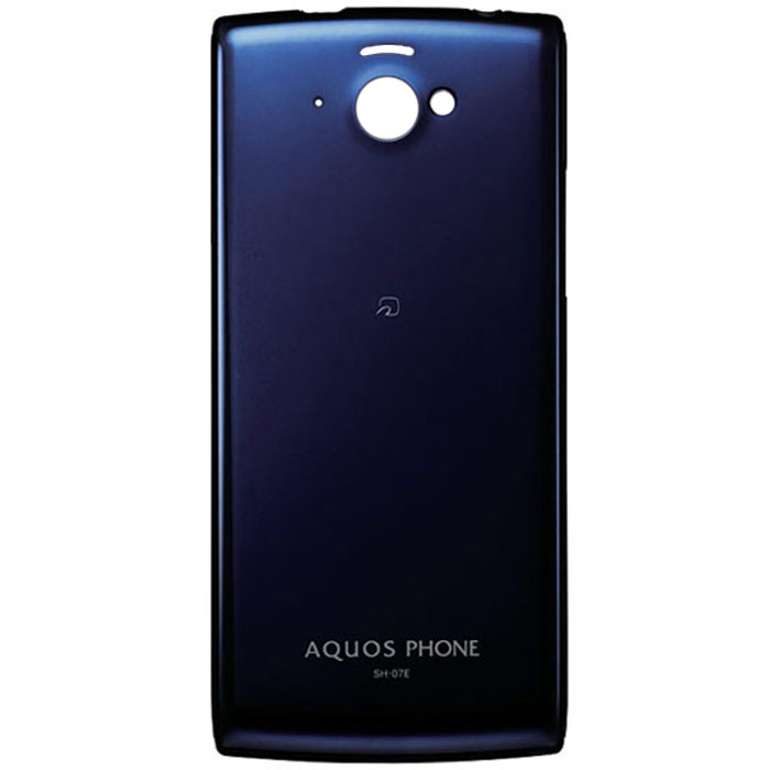 Sharp Aquos Phone SI SH-07E battery cover dark blue -  01