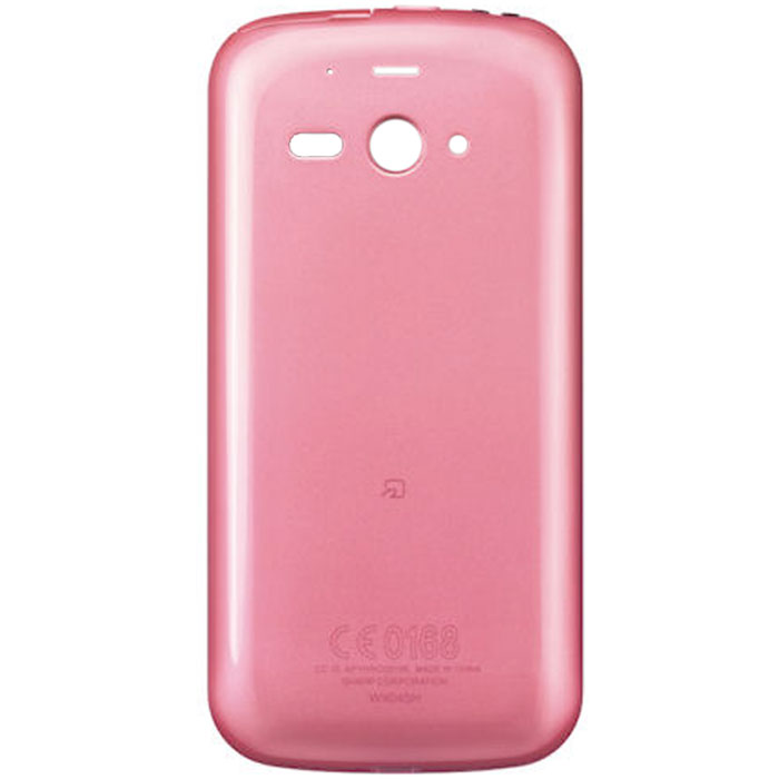 Sharp Aquos Phone WX04SH battery cover pink -  01