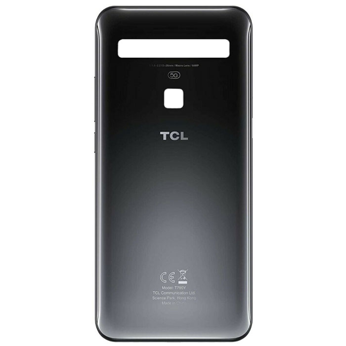 TCL 10 5G battery cover black -  01
