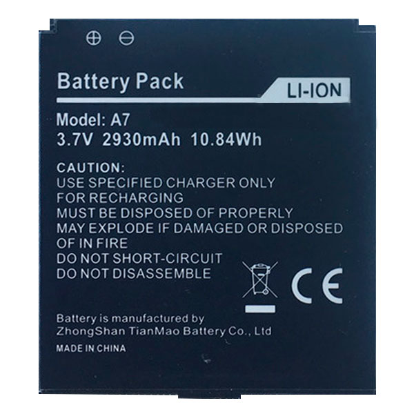  AGM A7 battery