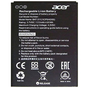 АКБ Acer съемная батарея