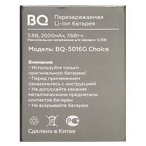  BQ-Mobile BQ-5016G Choice