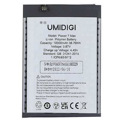  UMIDIGI Power 7 Max  100%