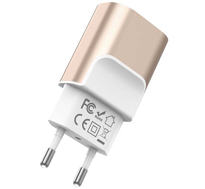 HOCO C47A Metal Charger gold -  02