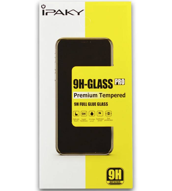 Tempered Glass iPaky Huawei P Smart black -  01