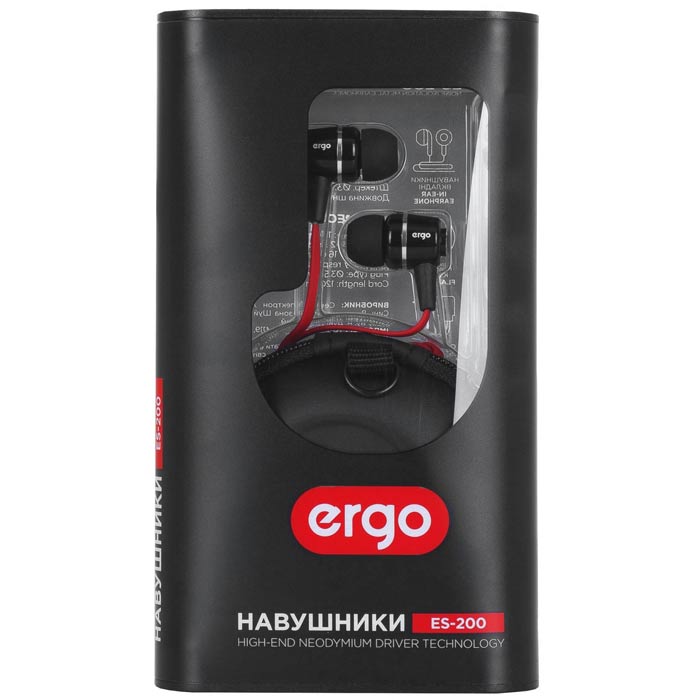 Ergo ES-200 black-red -  01
