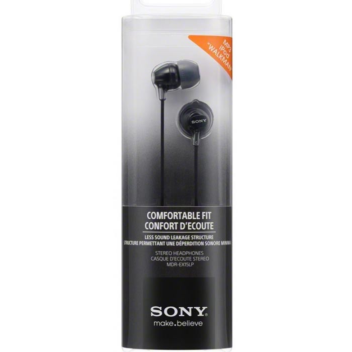 Sony MDR-EX15LP black - фото 02